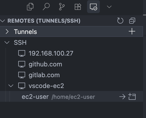Command Palette - Connect to Host