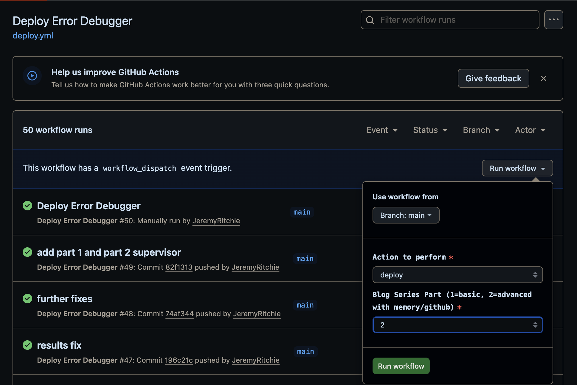 CICD: GitHub Actions